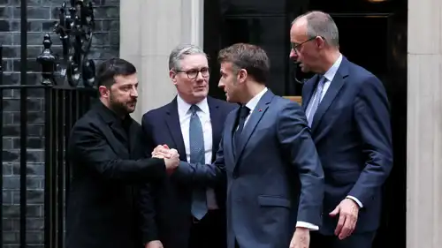 زعماء أوروبيون في لندن