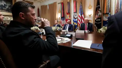 خلال اجتماع ترامب وزيلينسكي الأخير