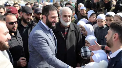 الرئيس السوري المؤقت أحمد الشرع