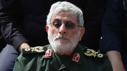 قائد فيلق القدس الإيراني إسماعيل قاآني