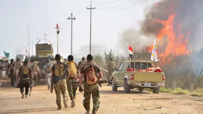 أفراد من الحشد الشعبي العراقي