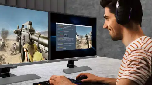 استخدام شاشتين في نفس الوقت