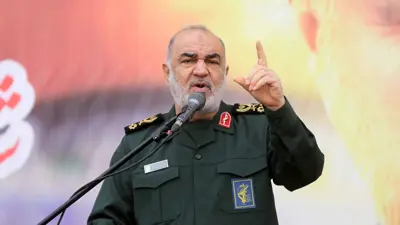 قائد الحرس الثوري الإيراني حسين سلامي