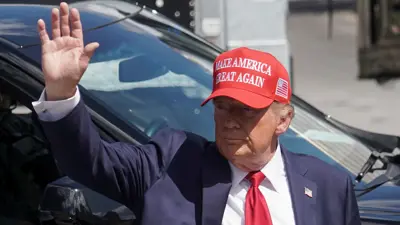 المرشح الجمهوري للرئاسة الأمريكية دونالد ترامب