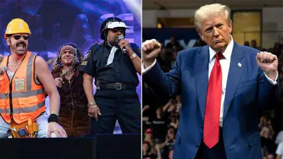 دونالد ترامب وفرقة Village People