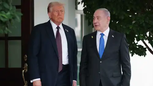 دونالد ترامب وبنيامين نتنياهو