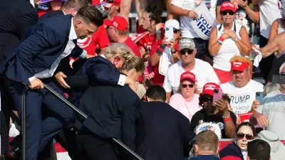 ترامب عقب محاولة اغتياله 