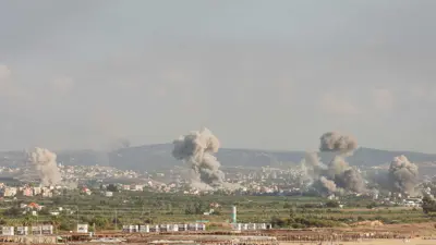 غارات إسرائيلية عنيفة على جنوب لبنان 