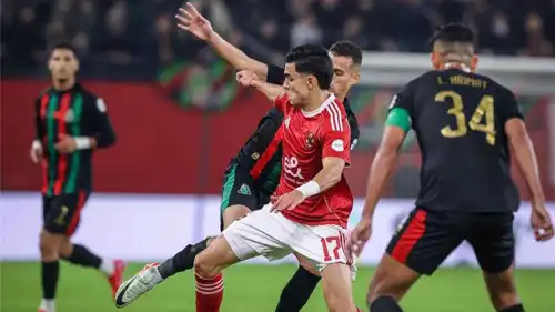 مواجهة سابقة بين الأهلي والجيش الملكي المغربي