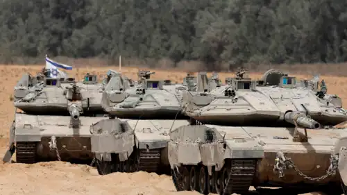 دبابات إسرائيلية على تخوم غزة