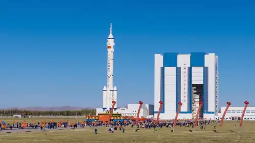 القمر TEE-01B لحظة إطلاقه من مركز جيوكوان 