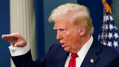 الرئيس الأمريكي دونالد ترامب