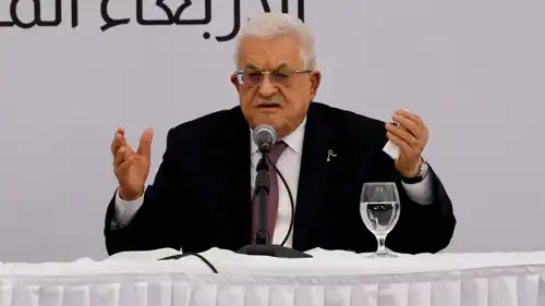 رئيس السلطة الفلسطينية محمود عباس