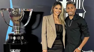 رافينيا وزوجته ناتاليا 