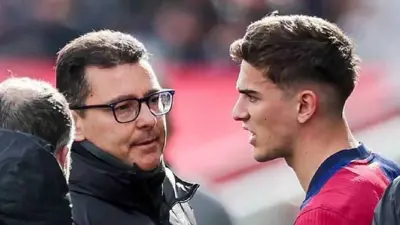 طبيب برشلونة مع غافي