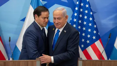 ماركو روبيو وبنيامين نتنياهو