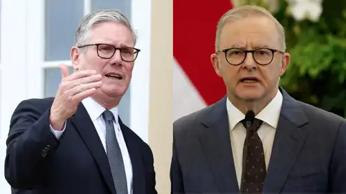  أنتوني ألبانيزي وكير ستارمر