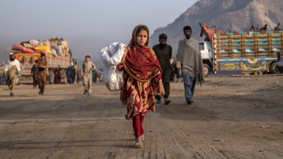 طفلة أفغانية في بكستان