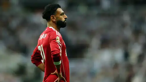 محمد صلاح أمام نيوكاسل