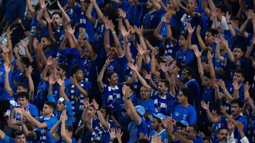 جماهير الهلال السعودي