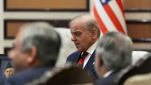 رئيس الوزراء الباكستاني شهباز شريف يلتقي جيه دي فانس