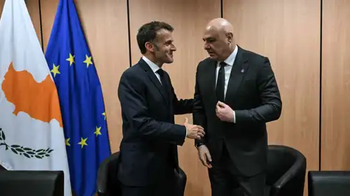 إيمانويل ماكرون وجوزيف عون