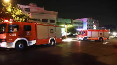 سيارات إطفاء في إيران