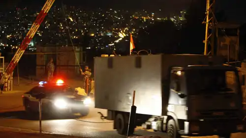 لقطة لمدخل سجن رومية