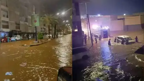 فيضانات في عدن 