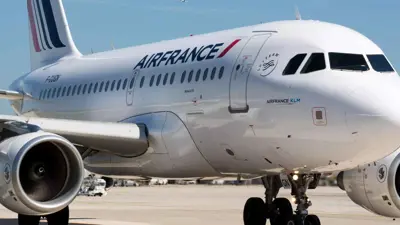 طائرة للخطوط الجوية الفرنسية