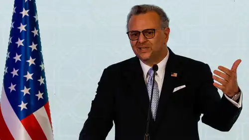  مبعوث الرئيس الأمريكي إلى إفريقيا مسعد بولس 