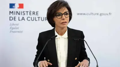وزيرة الثقافة الفرنسية رشيدة داتي