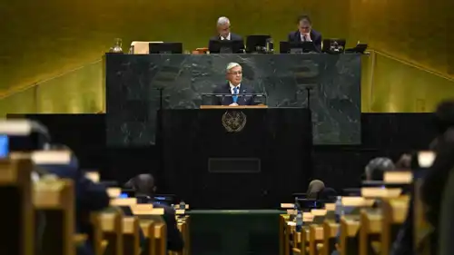 الرئيس الكازاخستاني قاسم جومارت توكاييف 