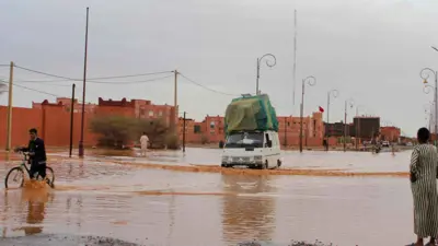 من فيضانات الجزائر