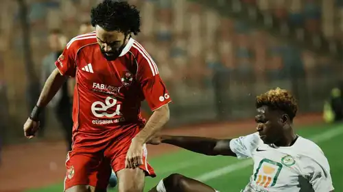 من مباراة الأهلي والبنك الأهلي
