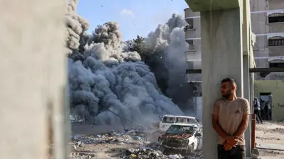 من القصف الإسرائيلي على غزة