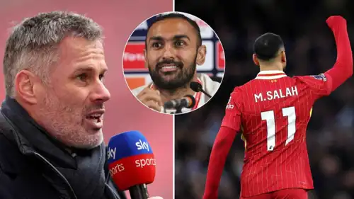 أحمد المحمدي وجيمي كاراغر ومحمد صلاح