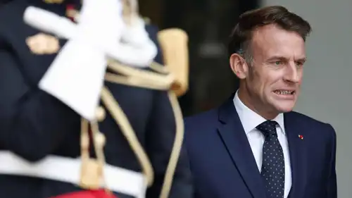 الرئيس إيمانويل ماكرون