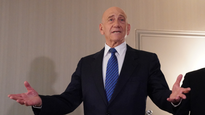 رئيس الوزراء الإسرائيلي الأسبق، إيهود أولمرت