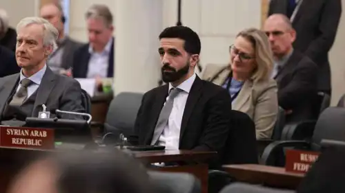 مندوب سوريا في مجلس الأمن إبراهيم علبي