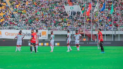 مباراة منتخبي بوركينا فاسو ومصر في تصفيات كأس العالم