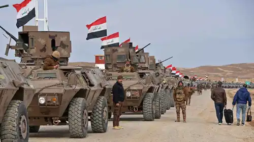 أفراد أمن الحدود العراقيون