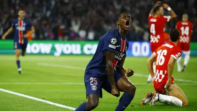 مباراة باريس سان جيرمان وجيرونا