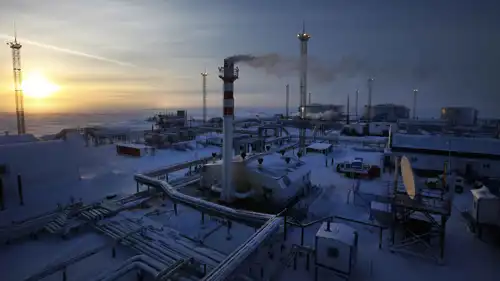 منشأة روسية للغاز 