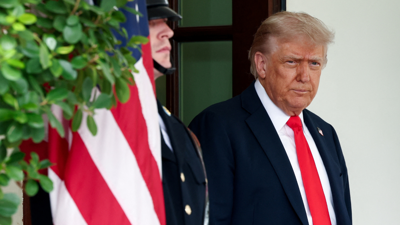 الرئيس الأمريكي دونالد ترامب