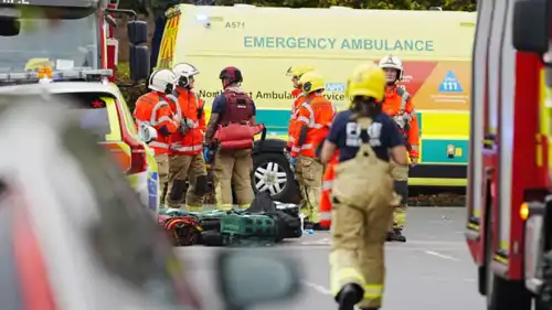 من موقع الحادثة