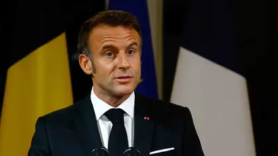 الرئيس الفرنسي إيمانويل ماكرون