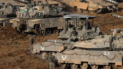 حشود عسكرية إسرائيلية قرب الحدود اللبنانية