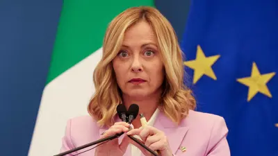 رئيسة الوزراء الإيطالية جورجيا ميلوني