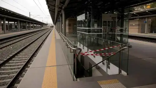  محطة قطارات مغلقة في أثينا